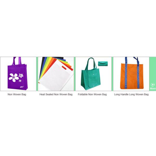 OEM Service Non Woven Screen Print Folding Tote Bag Custom