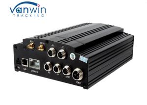 4G 1080P HDD Mobile DVR GPS WIFI 3G with Quad Screen RS232 / 485 Interface