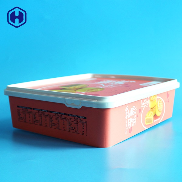 Anti - Counterfeiting Plastic Cupcake Boxes With Closed Square Cover