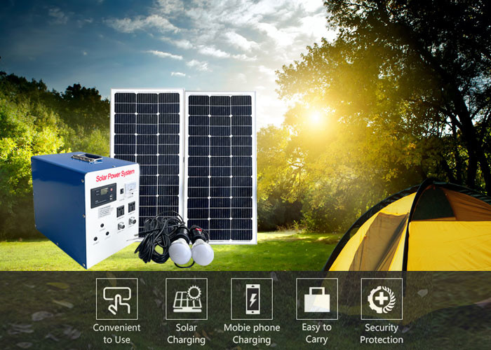 Complete Small Panels OEM Solar Generator System For Generate Electricity