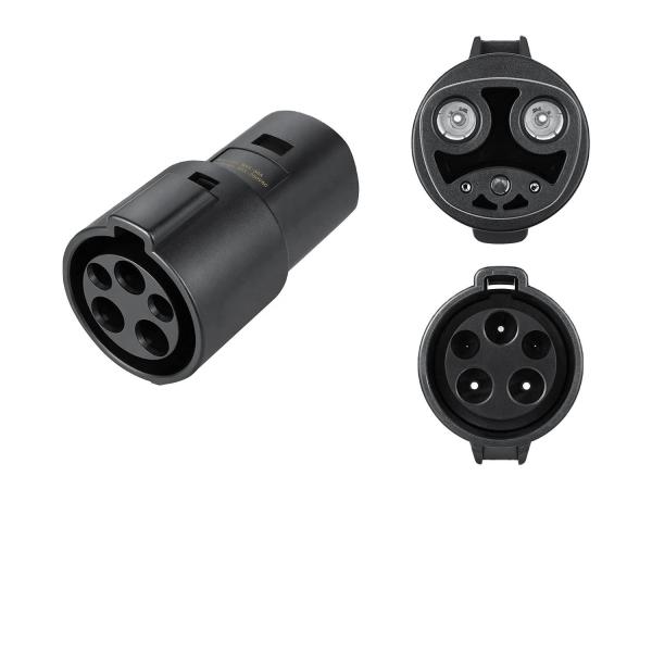 Quality J1772 To TPC Adapter For Tesla Model S 3 X Y Tesla AC Charging Adapter 250V 60A for sale