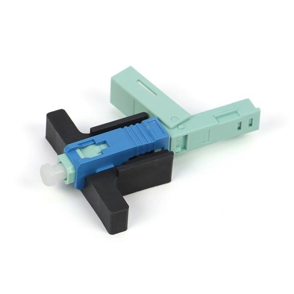 Quality FTTH FTTX Field Installable Fiber Optic Connector SC APC Quick Connector for sale