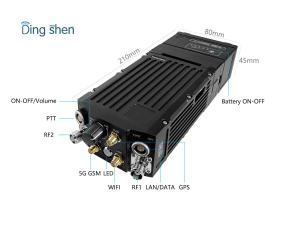 Tactical IP Wireless Mesh Network 32 Nodes 20Mhz For Enforcement