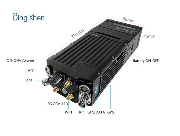 Quality Tactical IP Wireless Mesh Network 32 Nodes 20Mhz For Enforcement for sale