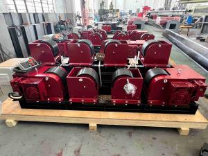 China 40 Ton Conventional Tank Turning Rolls with Bolt Adjustment wholesale