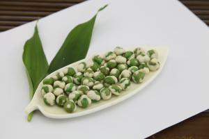 China Sea Salt Flavor Roasted Coated Green Peas Snack OEM Snack With BRC Certificate wholesale