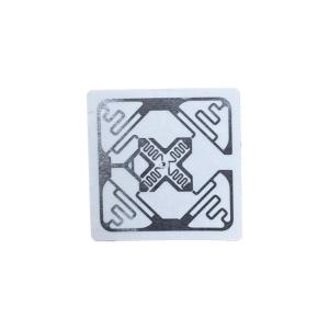 China RFID Soft Security Tags 50 X 50mm Square Silver Roll Customizable Chip Code wholesale