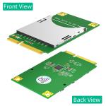 Compact MiniCard Adapter for SD Card Easy to and Mini PCI-e to SD card