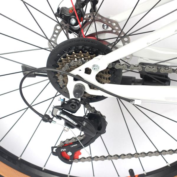 Adult 26-Inch 24-Speed Mountain Bike With Shock Absorption MTB Bicycle