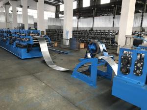 China 8 units Punching system Hat Roll Forming Machine / roll forming equipment wholesale