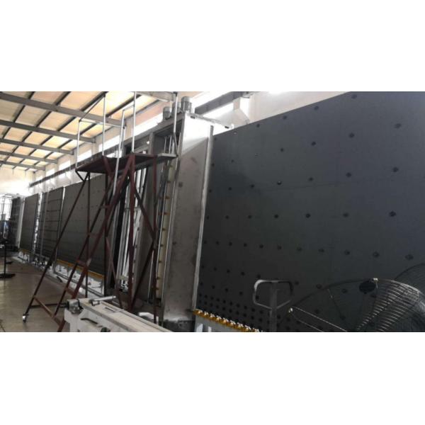 Durable Vacuum Insulating Glass Production Line 50 Mm PLC Control System