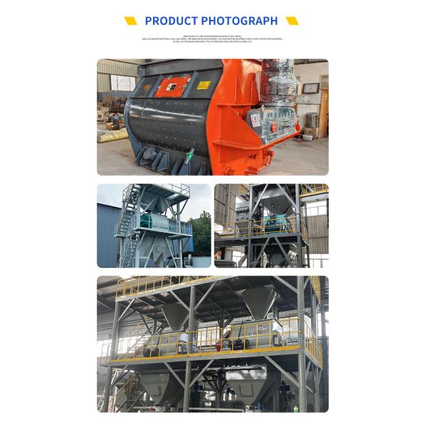 Homogenizer Putty Powder Mixing Equipment Automatic Dry Mortar Mixer