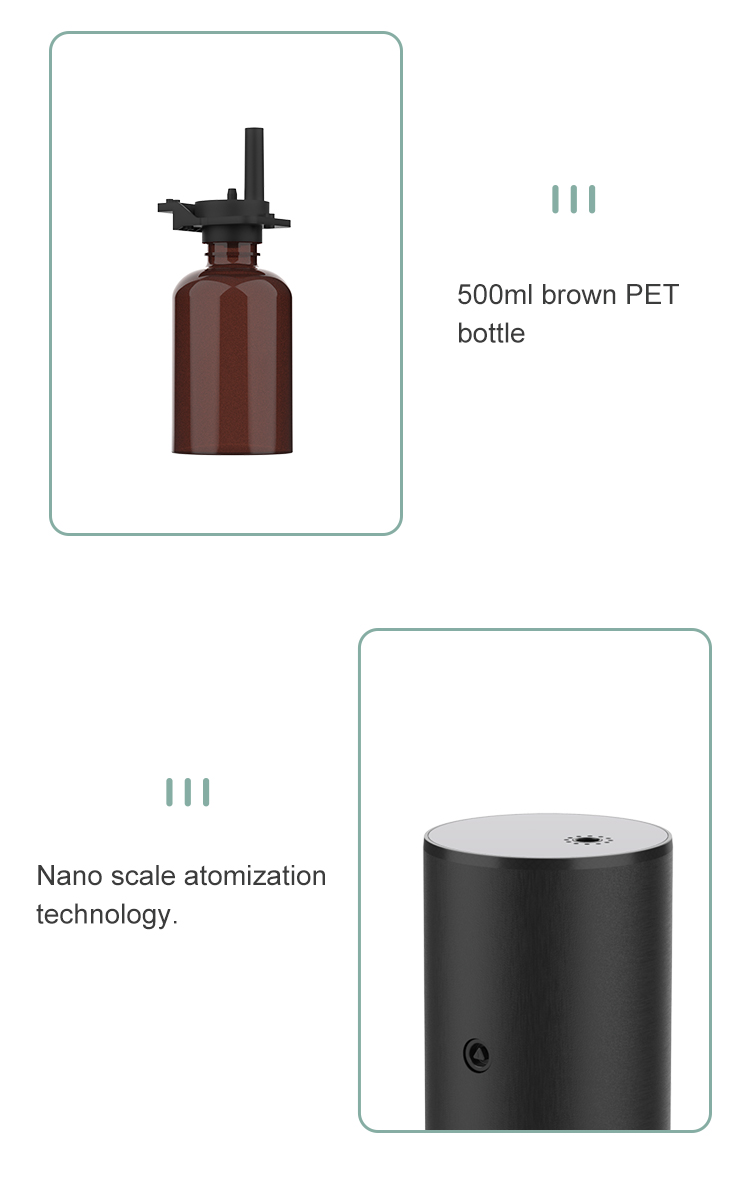 HOMEFISH Cold Atomizing Pure Oil Fragrance Machine 500ML Floor Mounted Aroma Diffuser WIFI Scent Diffuser for Hotel Lobby
