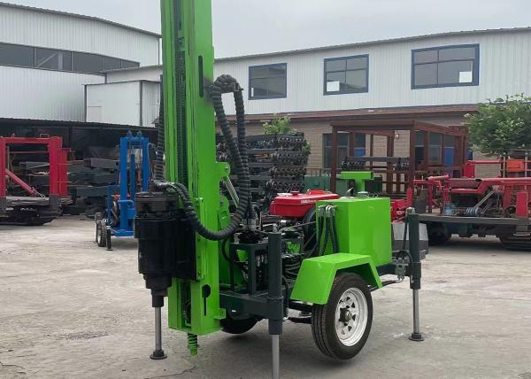Quality Diesel Engine Driven 2.5T Small Well Drilling Machine For Water Well Drilling for sale