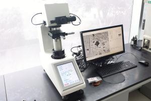 China Auto Turret Micro Vickers Hardness Tester / Microhardness Unit High Precision wholesale