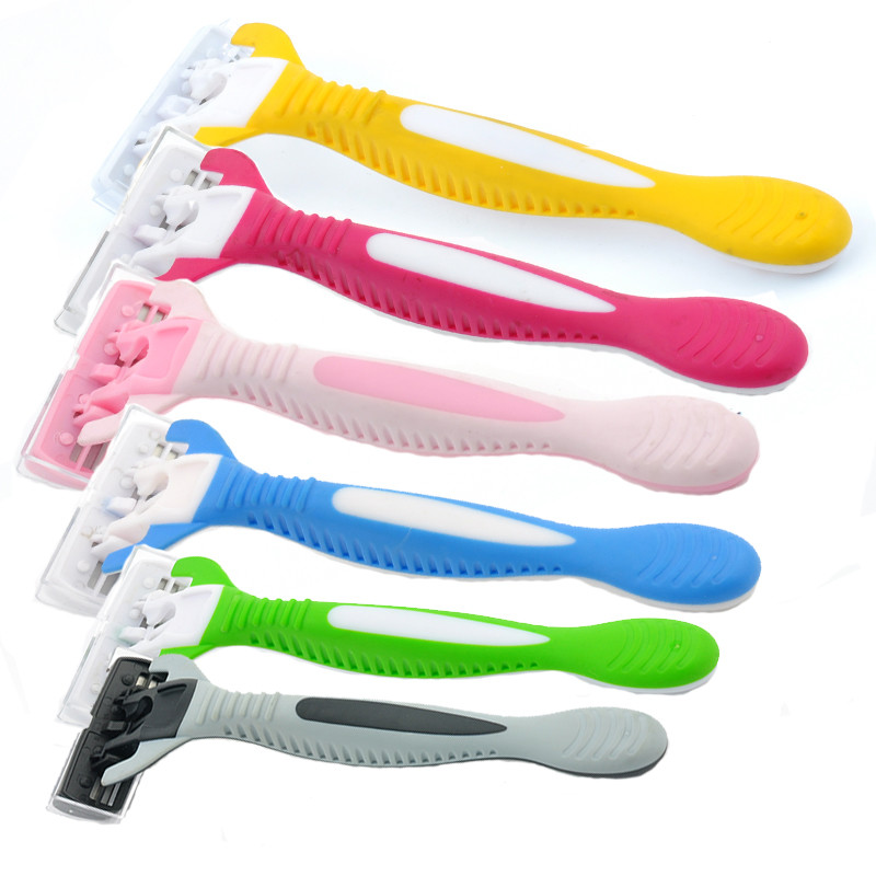 Shaving Razor 6 Blades Long Disposable Tools Razor for Men