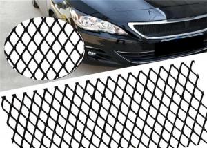 China Black Coated Aluminum Car Honeycomb Expanded Grill Mesh 1mm Thickness wholesale