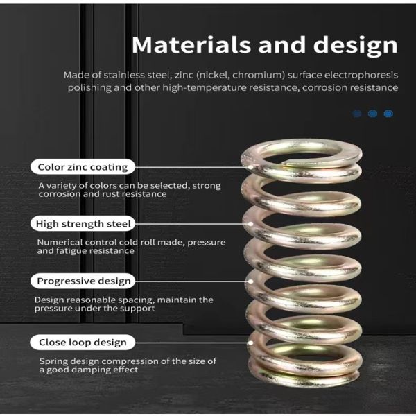 Micro Miniature Compression Spring 2mm OD for PCB Switches Custom Rate