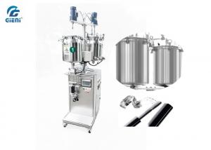 China High Viscosity Cosmetic Lip Gloss Filling Machine With Double Tanks on sale