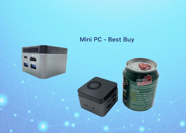 Quality Super Intel Celeron Mini PC N4100 4K HDMI Onboard Type-C 12V2A Adapter for sale