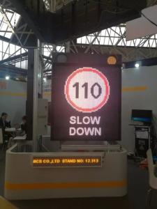 China Highway P10 VMS Speed Limit Digital LED Variable Message Signs wholesale