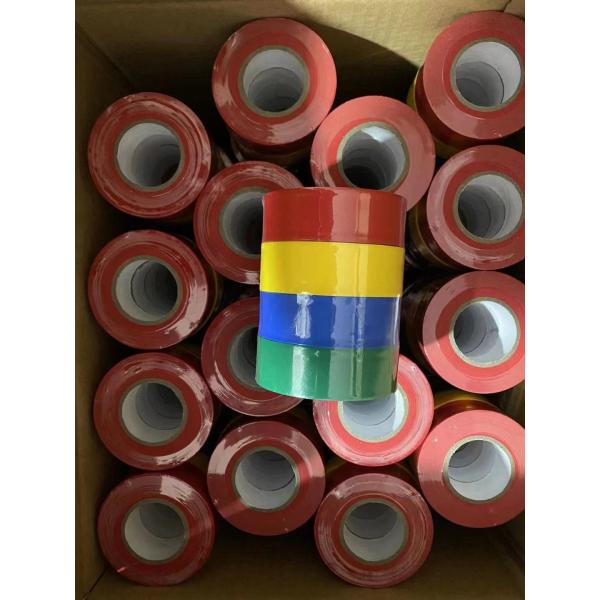 Colorful Plastic Binding Tape Pvc Marking Narrow Plastic Distinguish Film Band