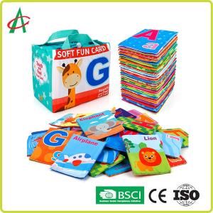 China Polyester Early Education Alphabet Soft Books For Infants wholesale