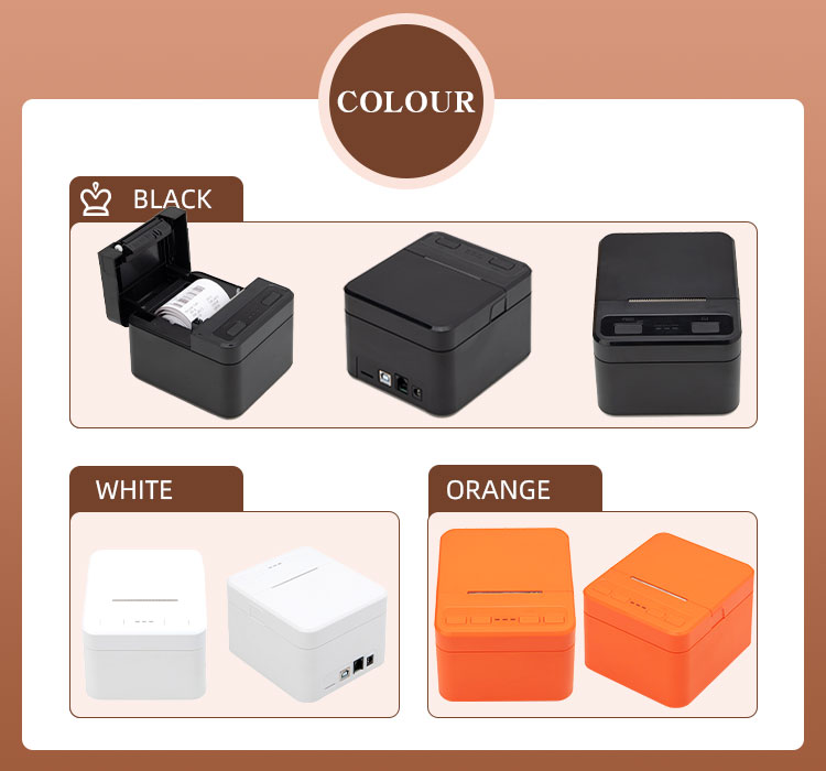 70-90mm/s Black Print Speed USB/Wireless 58mm Thermal Printer for Android POS Receipt