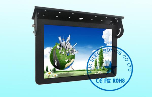 Quality PAL NTSC Auto 19 Inch LCD Bus Digital Signage Screen LED backlight , Public LCD Advertising Display for sale