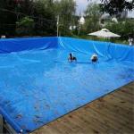 1m-10m Width HDPE Geomembrane Liner for Fish Shrimp Farm Welding Machine to