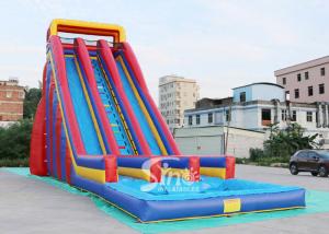 China 10m high giant inflatable water slide for adults made of 0.55mm pvc tarpaulin material from China inflatable factory wholesale