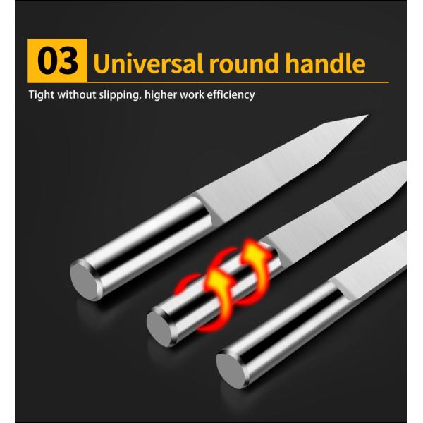 Wholesale 3.175mm 4mm 6mm Flat sharp Knife Milling Cutters for CNC CNC Milling Cutter