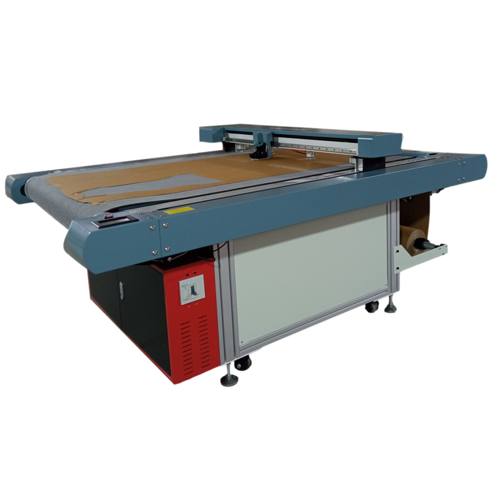 Advanced Super Servo Motor System Auto Roller Paper Feeding Inkjet Paper Pattern Cutter