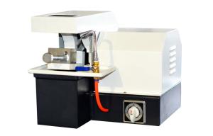 China Low Noise Economical Metallographic Cutting Machine Laboratory Specimen Abrasive Cutter wholesale