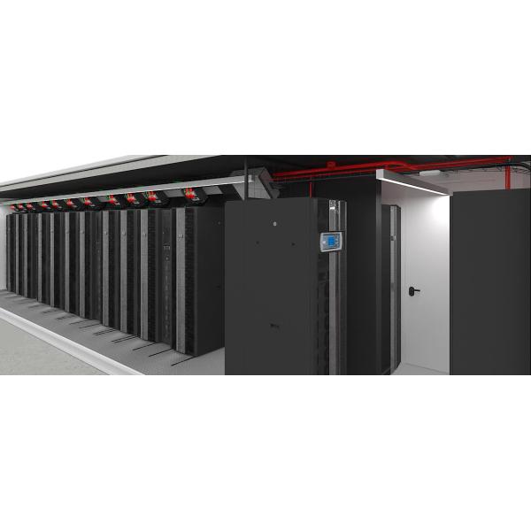 40FT Cold Rolled Steel Prefabricated Containerized Data Center with Hot Air Containment for IT Systems