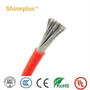 China Bared Copper Stranded Silicone EV Battery Motorcycle Charging Cable UL3133 16mm2 600V wholesale