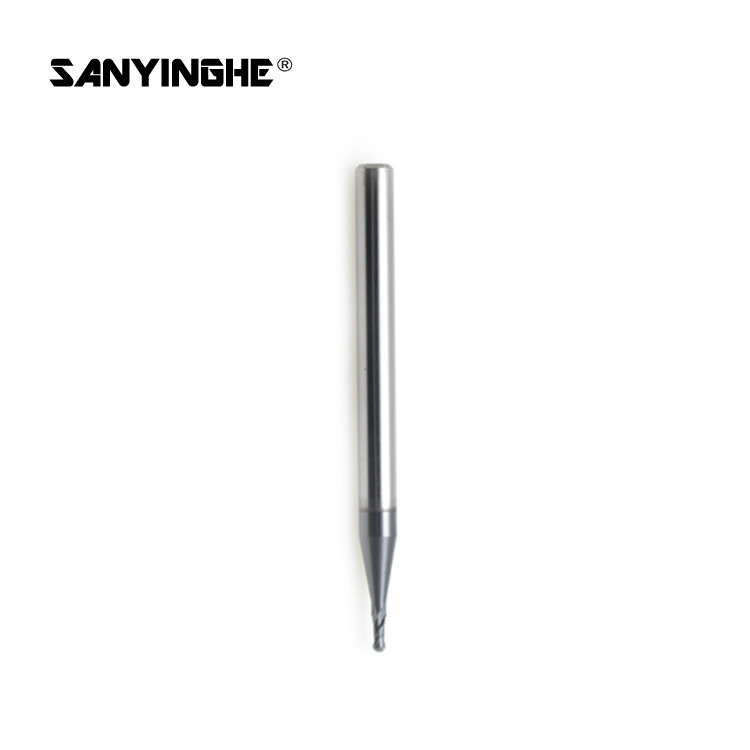 4 Flute Round Spherical Ball End Mill Carbide Indexable Cutter CNC Router Bits