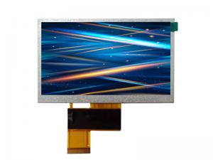 China Industrial Portable 480x272 VR LCD Display KADI 5.0 Inch With 20 Chip White LED wholesale
