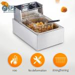 Versatile Button Control Mod Commercial Gas Frying Machine for Large-Scale