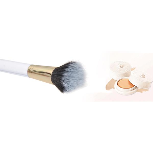 Favourite Short Handle Buffer Makeup Brush / Natural Bristle Makeup Brushes