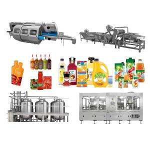 High Capacity Beverage Blending And Packaging Line Aseptic Bottle Filling Machine SS304 ISO Certification