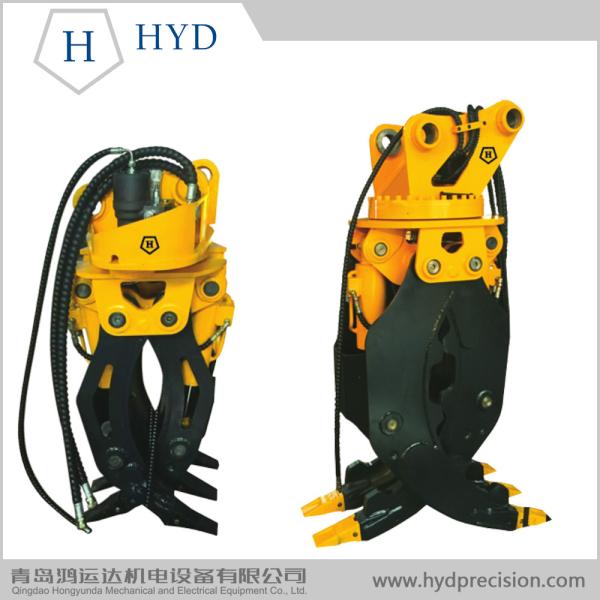 Quality EXCAVATOR 360 DEGREE ROTATING HYDRAULIC SCRAP GRAPPLE for sale