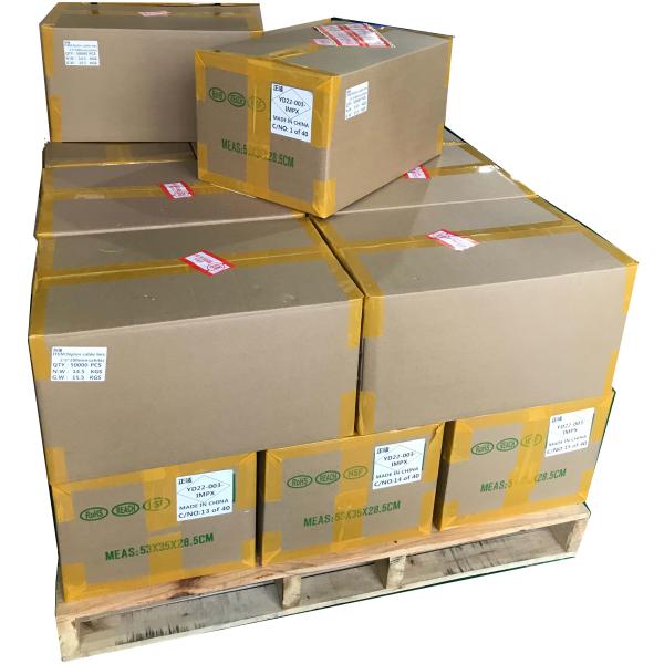 Non Releasable Nylon Zip Cable Ties Durable 3.6 * 120mm With Reach Certificates
