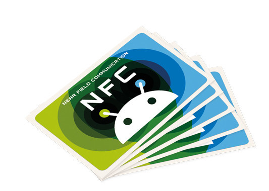 Offset Printing PVC PET NFC Smart Card ISO14443A Protocol With Mini S20 Chip