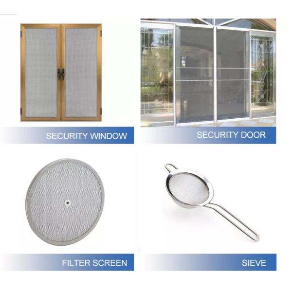 304 Stainless Steel Woven Metal Wire Mesh 30 Mesh 30cm X 60cm Plain Weave