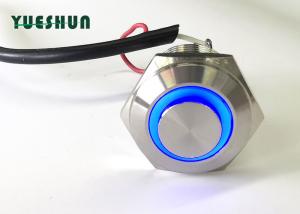 China 16mm Push Button Switch LED Illuminated Ring Type 12V 24V Customized Available wholesale