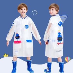 Kids Waterproof Raincoat, Children'S Raincoat Transparent Poncho, Students in