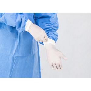 China Disposable Latex Examination Gloves Powdered Medical Surgical Gloves Powder Free on sale