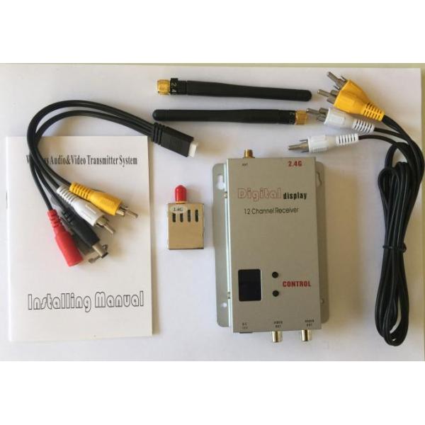 2.4Ghz 100mW Wireless Video Transmitter AV Output 4CHs Analog Sender