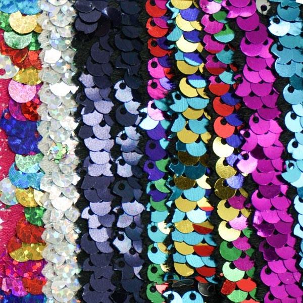 Quality 380GSM Sequins Fabric for sale